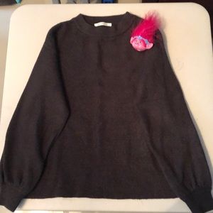 Girls black sweater